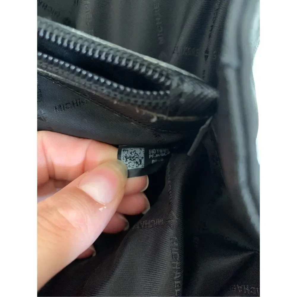 Michael Kors black handbag tote - Picture 5 of 8